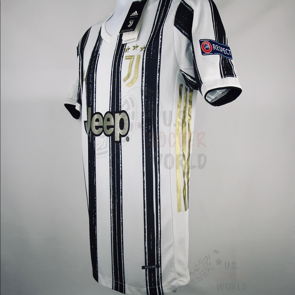 Ronaldo #7 Juventus UEFA Home Men’s Soccer Jersey - Picture 5 of 7